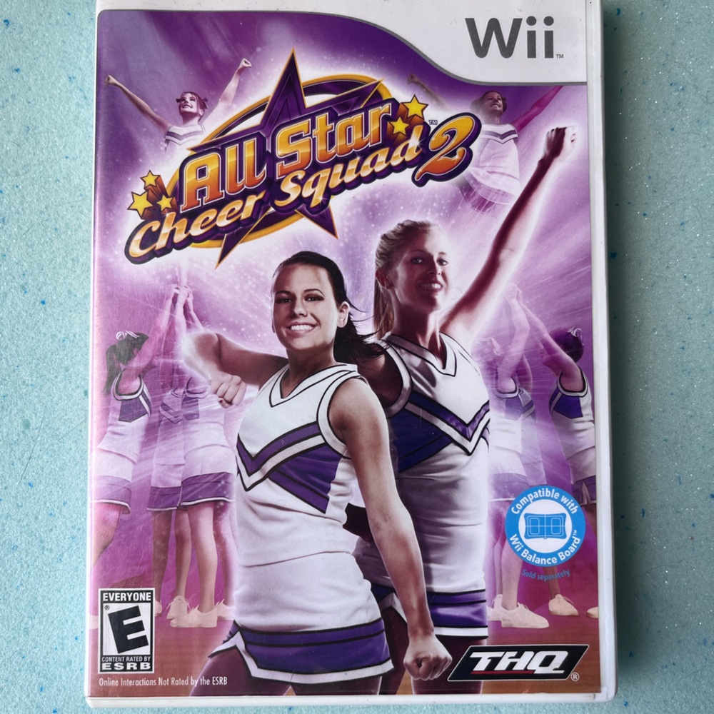 All Star Cheer Squad 2 Wii Game